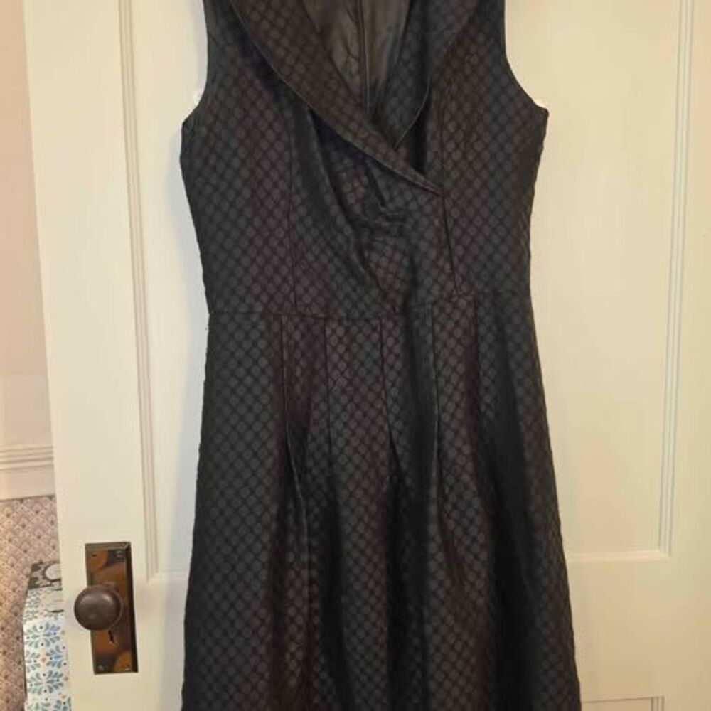 Spicy Couture size 12 black cocktail a line dress